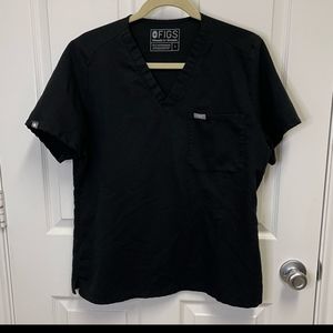 Figs Black Women's Top